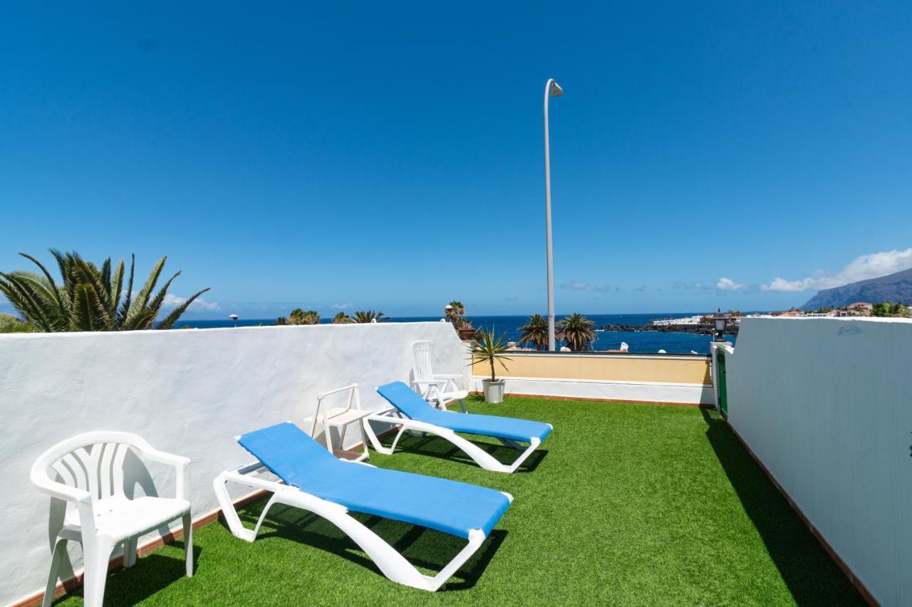 El Varadero Grande Terrasse Ensoleillee Face A La Mer Leilighet Puerto de Santiago  Eksteriør bilde